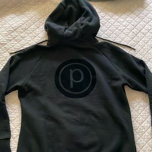 EUC Pure Barre x Tavi Noir hoodie
